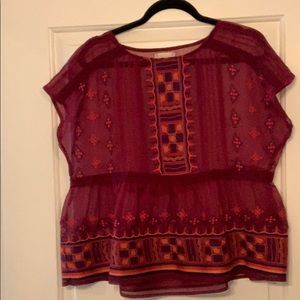 Altar’d state sheer top